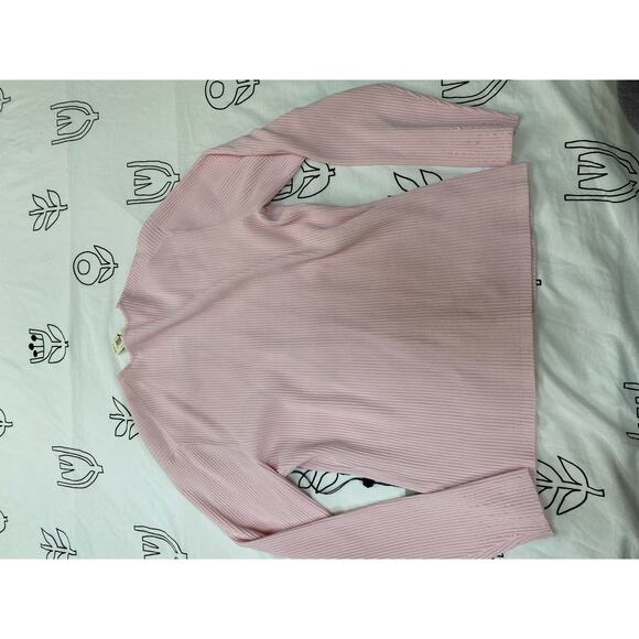 MAX STUDIO Pink Button Up Sweater - New with tags! - Picture 7 of 8